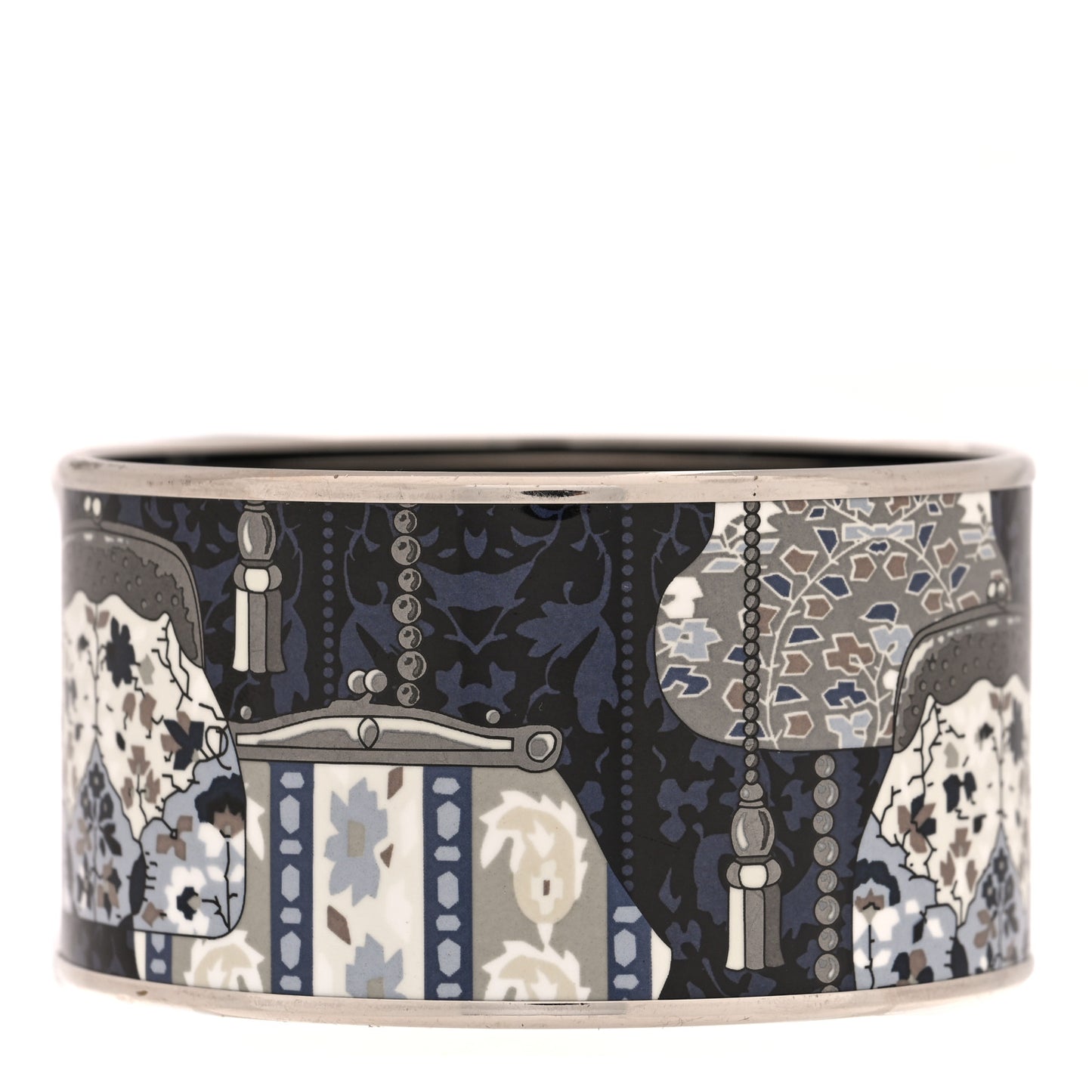 Enamel Printed Cachemire de Tamara Extra Wide Bracelet 70