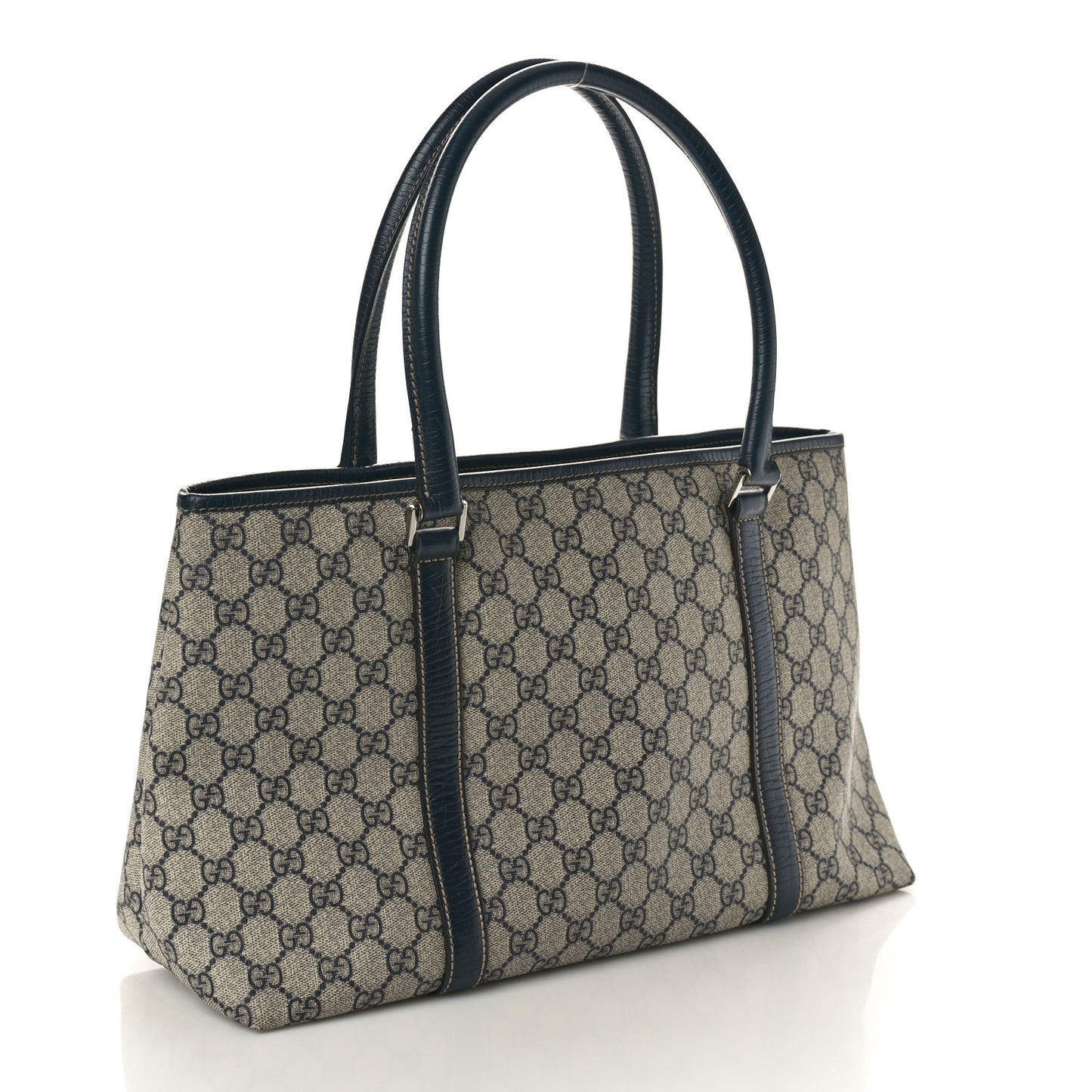 GG Plus Monogram Medium Joy Tote Navy