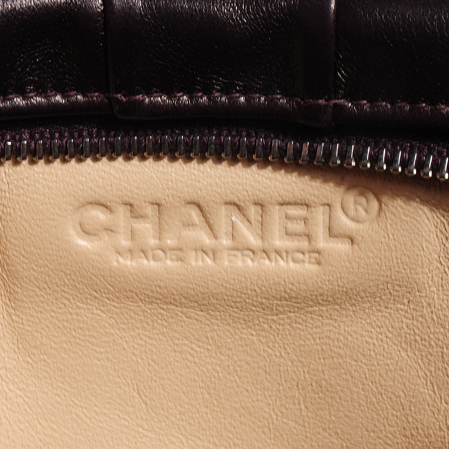 Chanel Lambskin Pleated Tassel Shoulder Bag Brown 7 of 7
