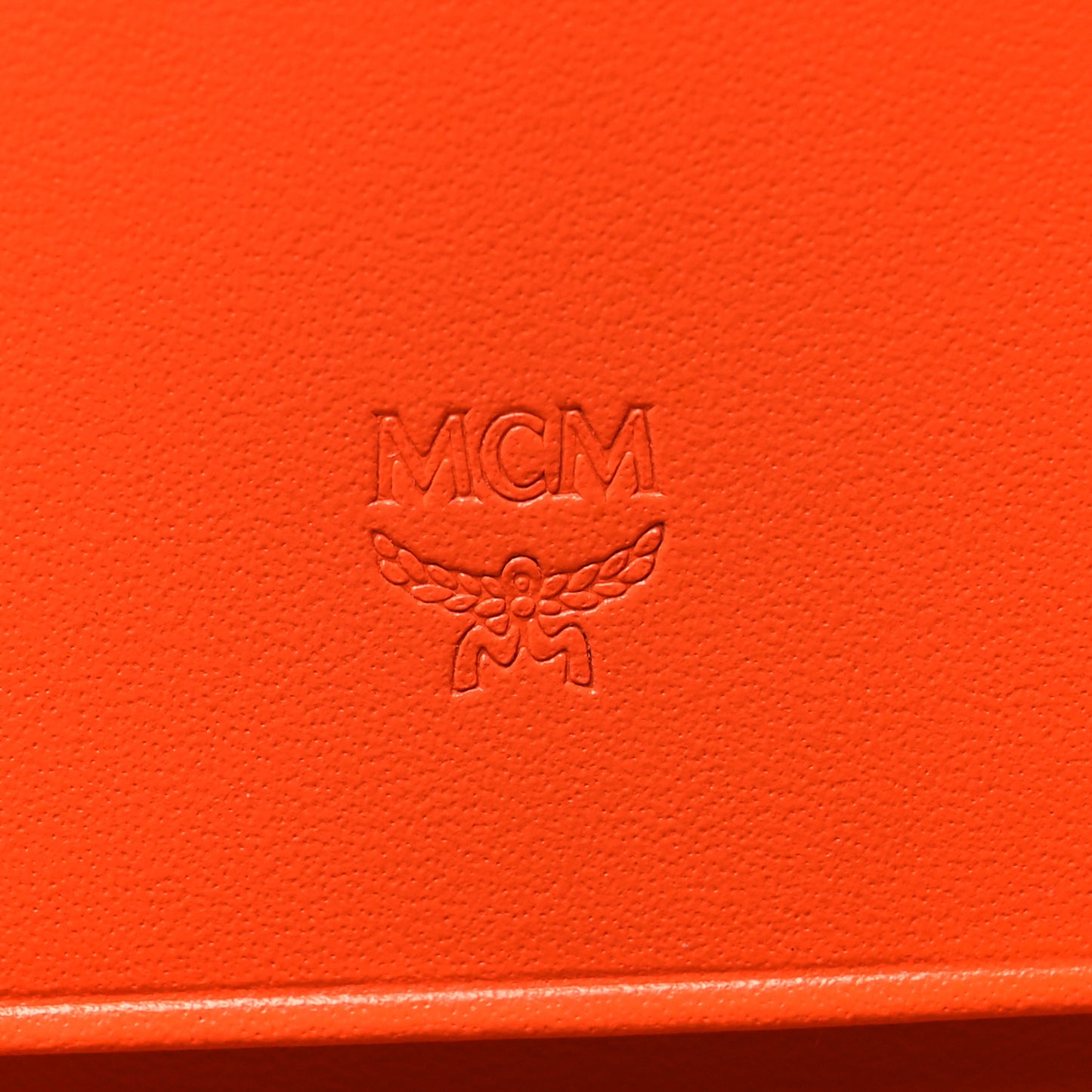 Visetos Mina Long Trifold Wallet Cognac