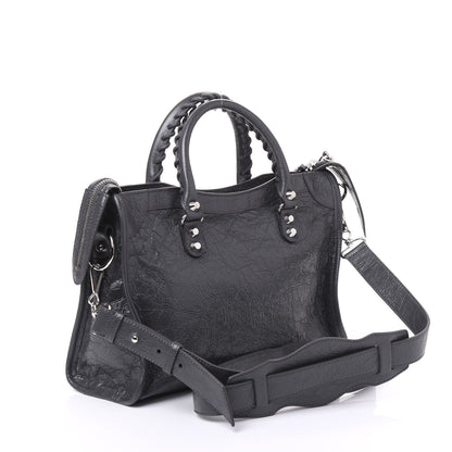 Balenciaga Agneau Classic Silver Hardware S City Gris Fossile 2 of 8