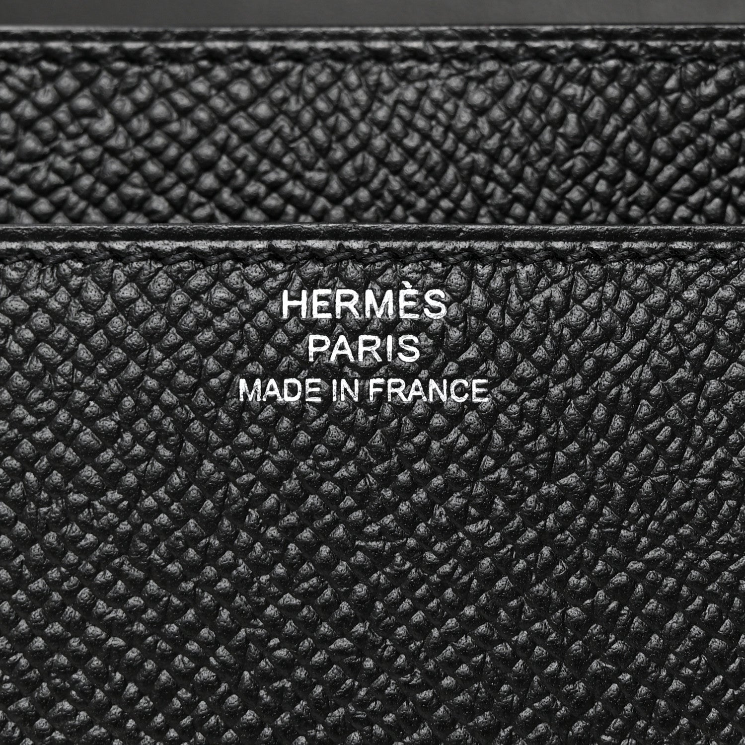 Hermes Epsom Constance Long Wallet Black 6 of 8