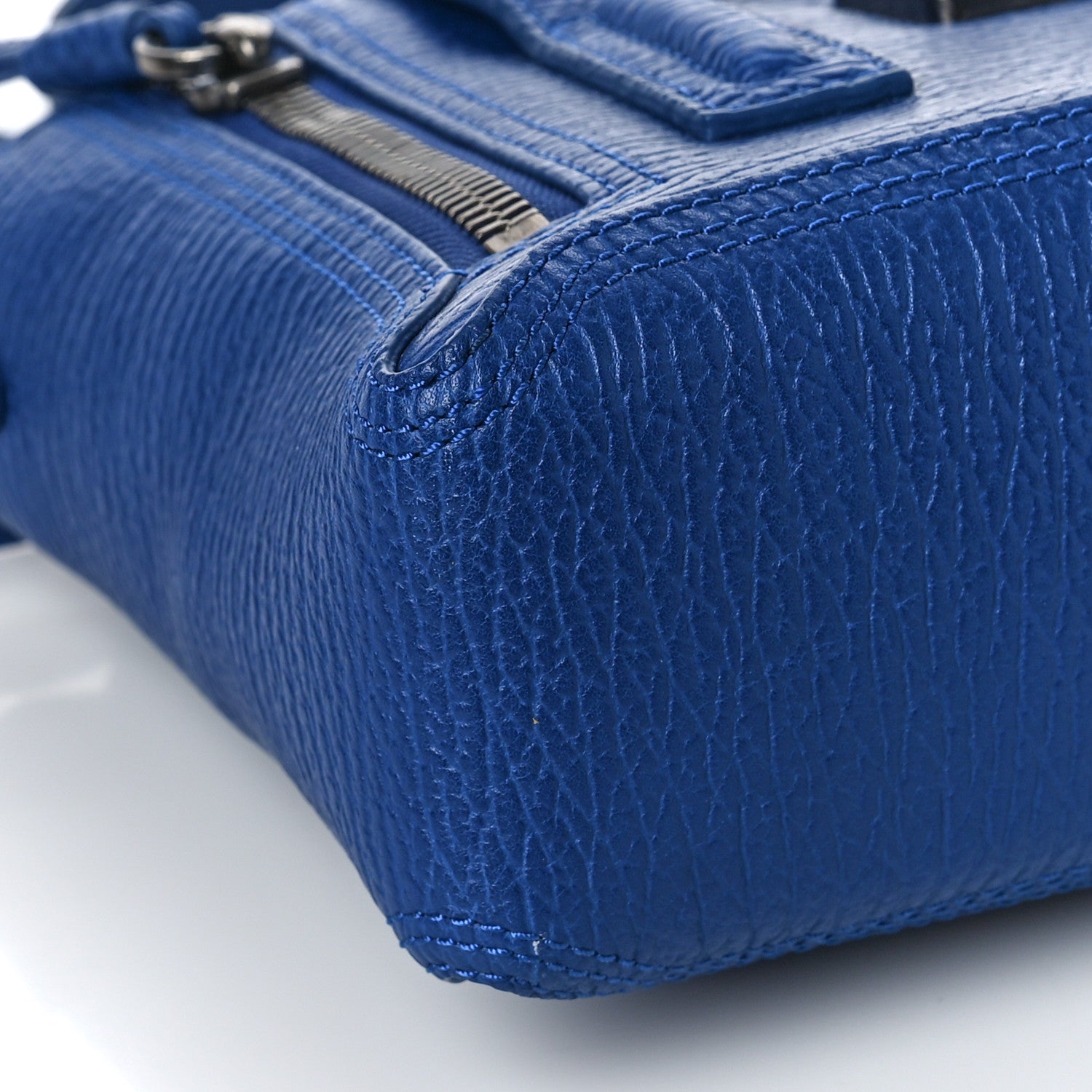 3.1 Phillip Lim Textured Calfskin Mini Pashli Satchel Cobalt 7 of 10