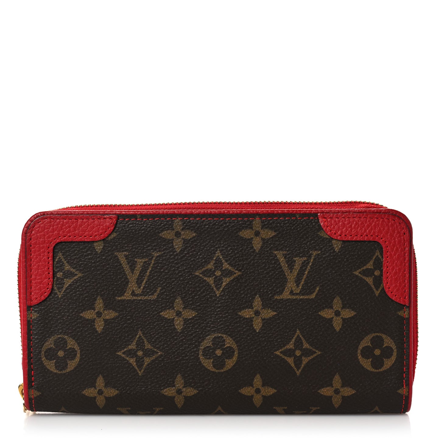 Monogram Retiro Zippy Wallet Cherry