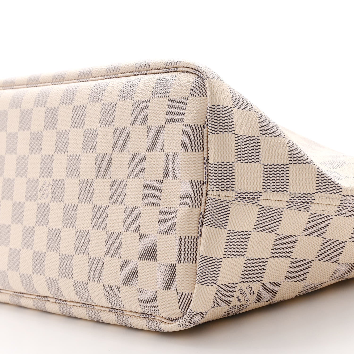 Louis Vuitton Damier Azur Neo Neverfull MM Rose Ballerine 10 of 10