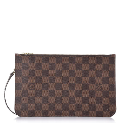 Louis Vuitton Damier Ebene Neverfull MM GM Pochette 1 of 7