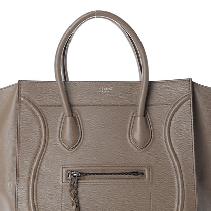 Celine Baby Grained Calfskin Mini Luggage Dune 6 of 8