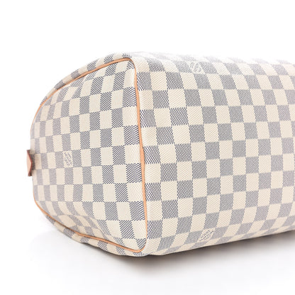 Louis Vuitton Damier Azur Speedy 30 6 of 9