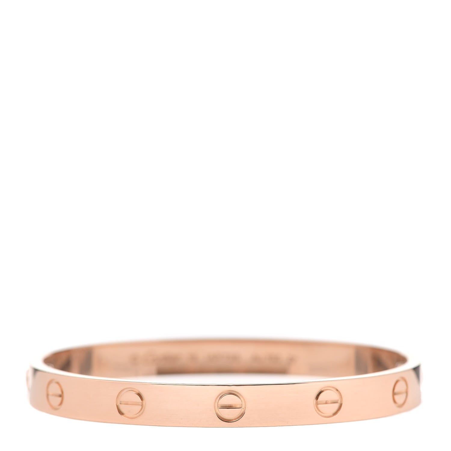 Cartier 18K Pink Gold LOVE Bracelet 16 3 of 7
