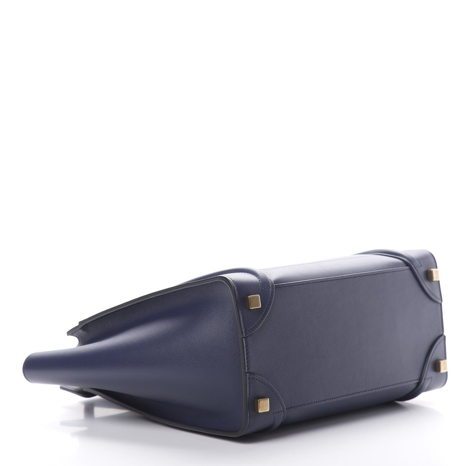 Celine Smooth Calfskin Micro Luggage Ink 3 of 10