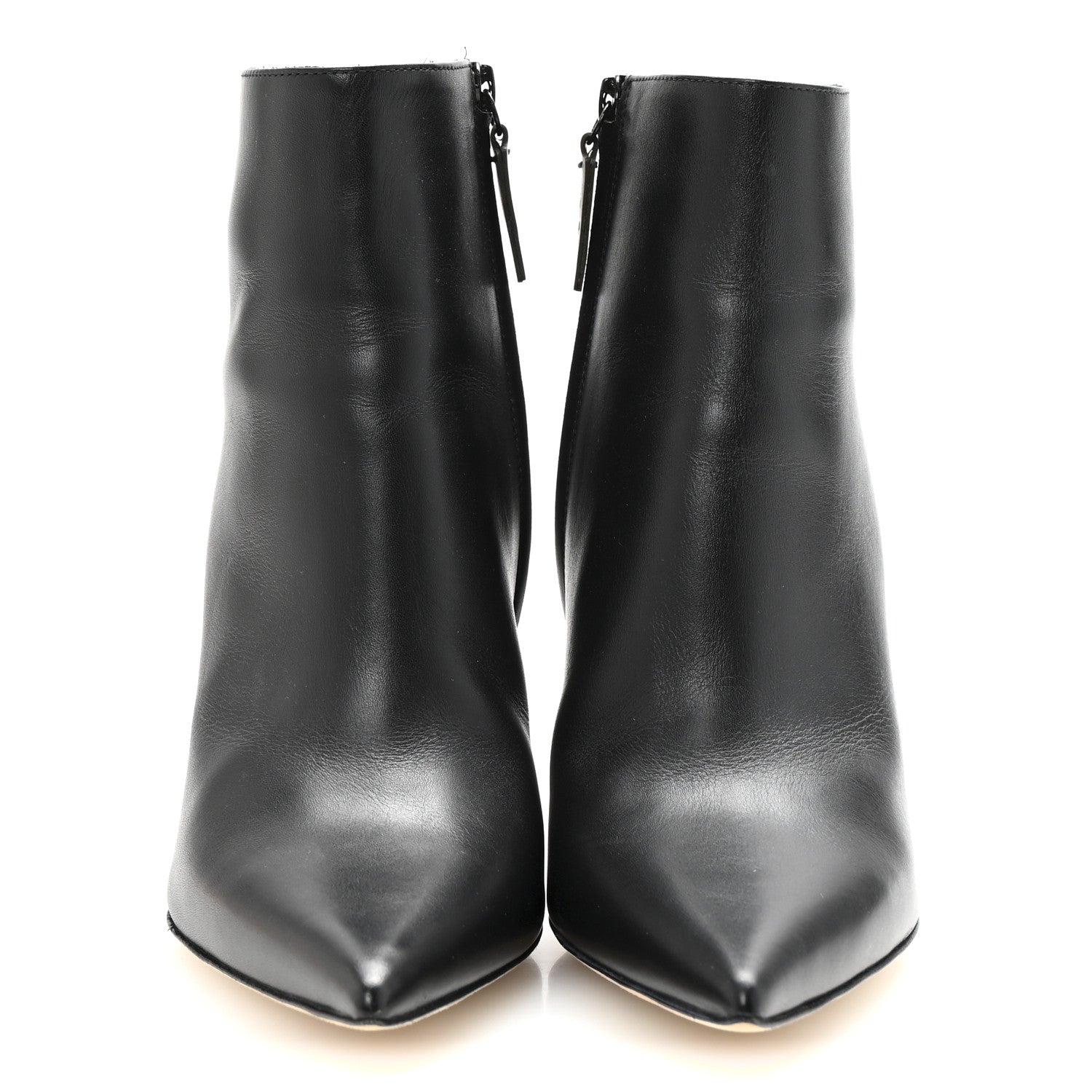 Loewe Calfskin Rose Boots 37 Black 3 of 9
