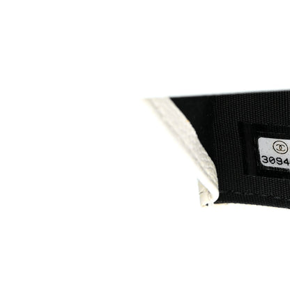 Chanel Caviar Quilted My Everything Belt Flap Card Holder White 7 of 10