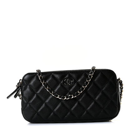 Chanel Caviar Quilted Small Clutch With Chain Black 1 of 10