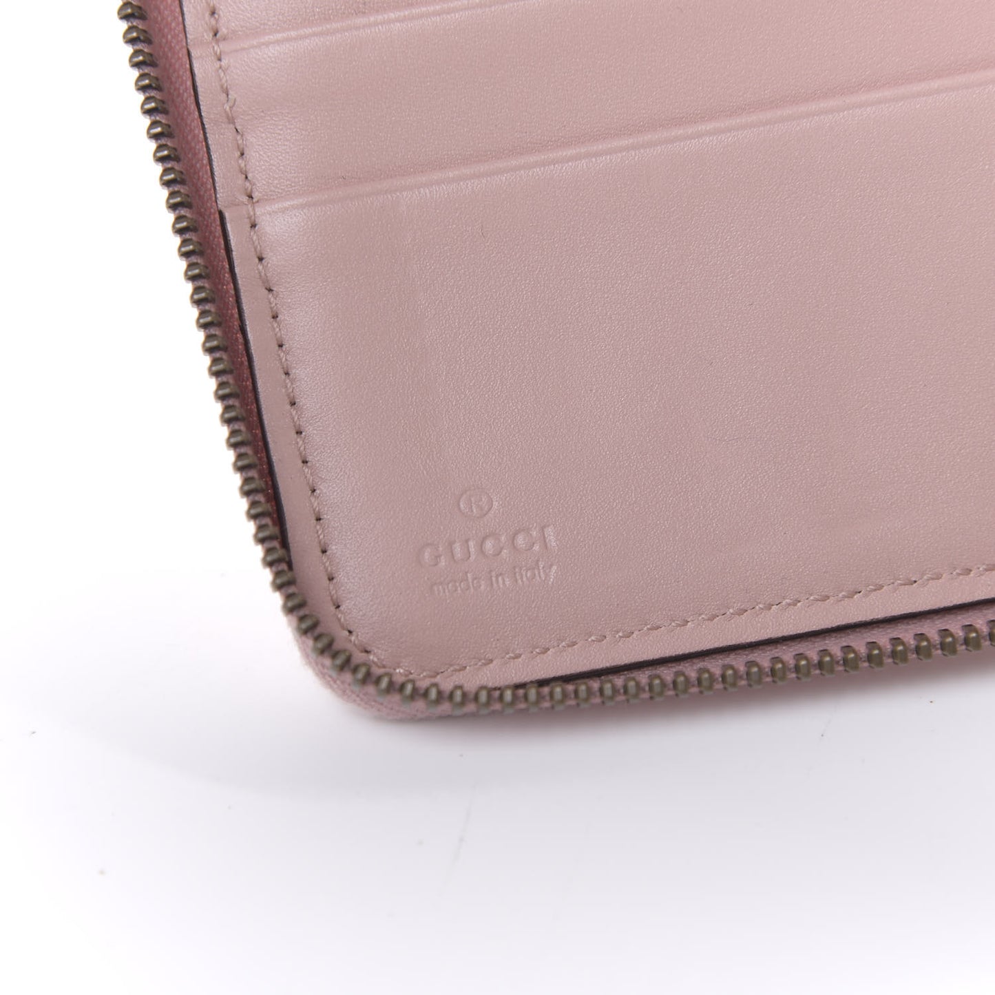 Calfskin Matelasse GG Marmont Zip Around Organizer Wallet Perfect Pink