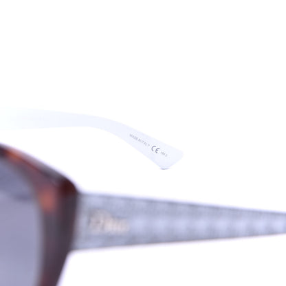 Christian Dior Resin Micro-Cannage Dior Lady 1 Sunglasses Havana Blue 5 of 7