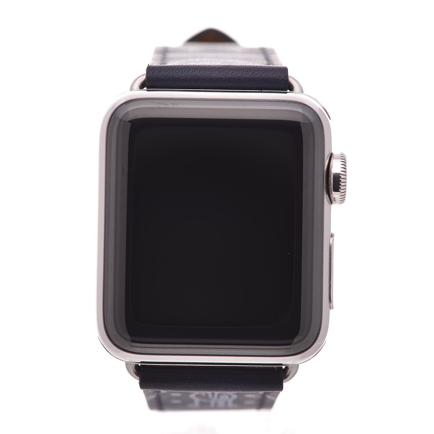 Hermes Gala 38mm Series 3 Apple Watch Eperon d’Or Bleu Marine 1 of 12