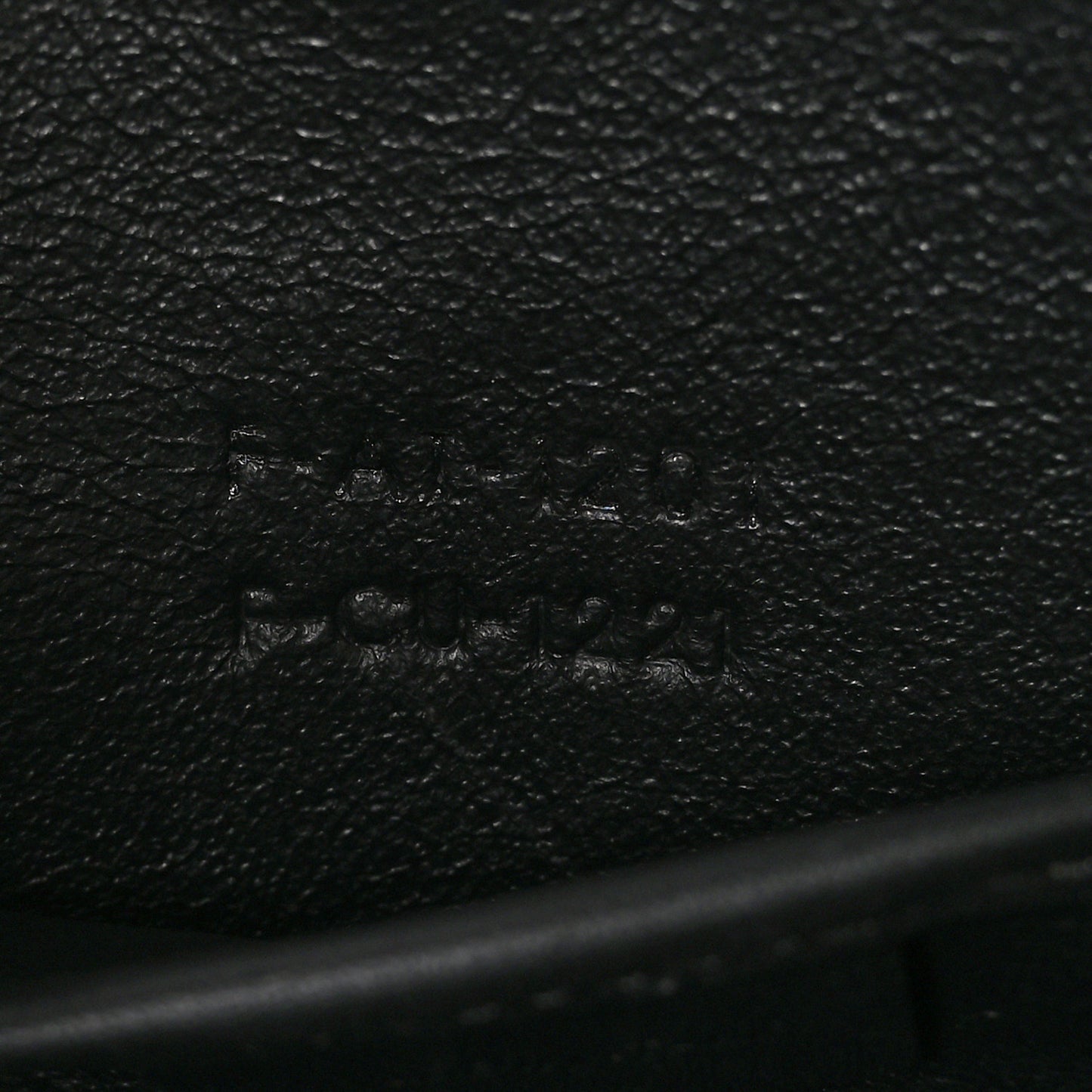Smooth Calfskin Nano Luggage Black