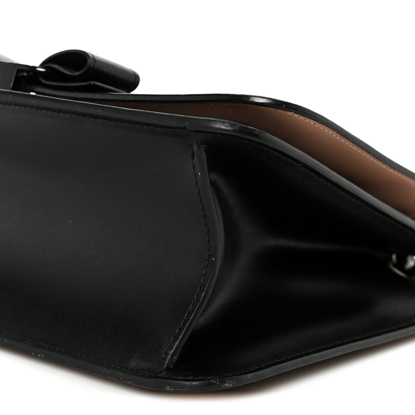 Smooth Calfskin Vara Rainbow Crossbody Bag Bonbon