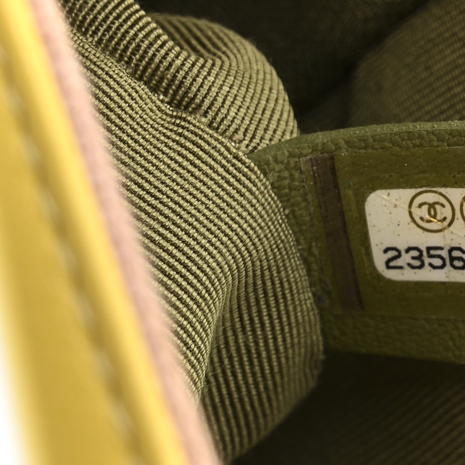 Chanel Calfskin Quilted Medium Boy Flap Yellow 7 of 14