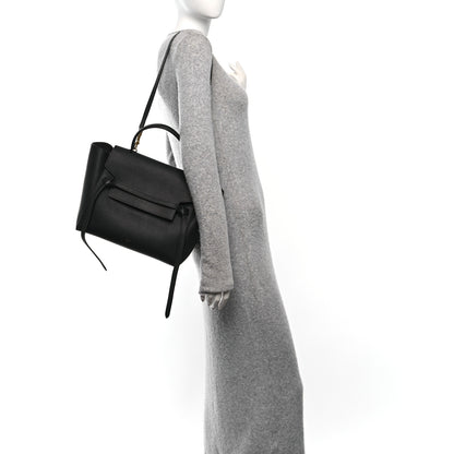 Celine Grained Calfskin Belt Bag Black 2 of 14