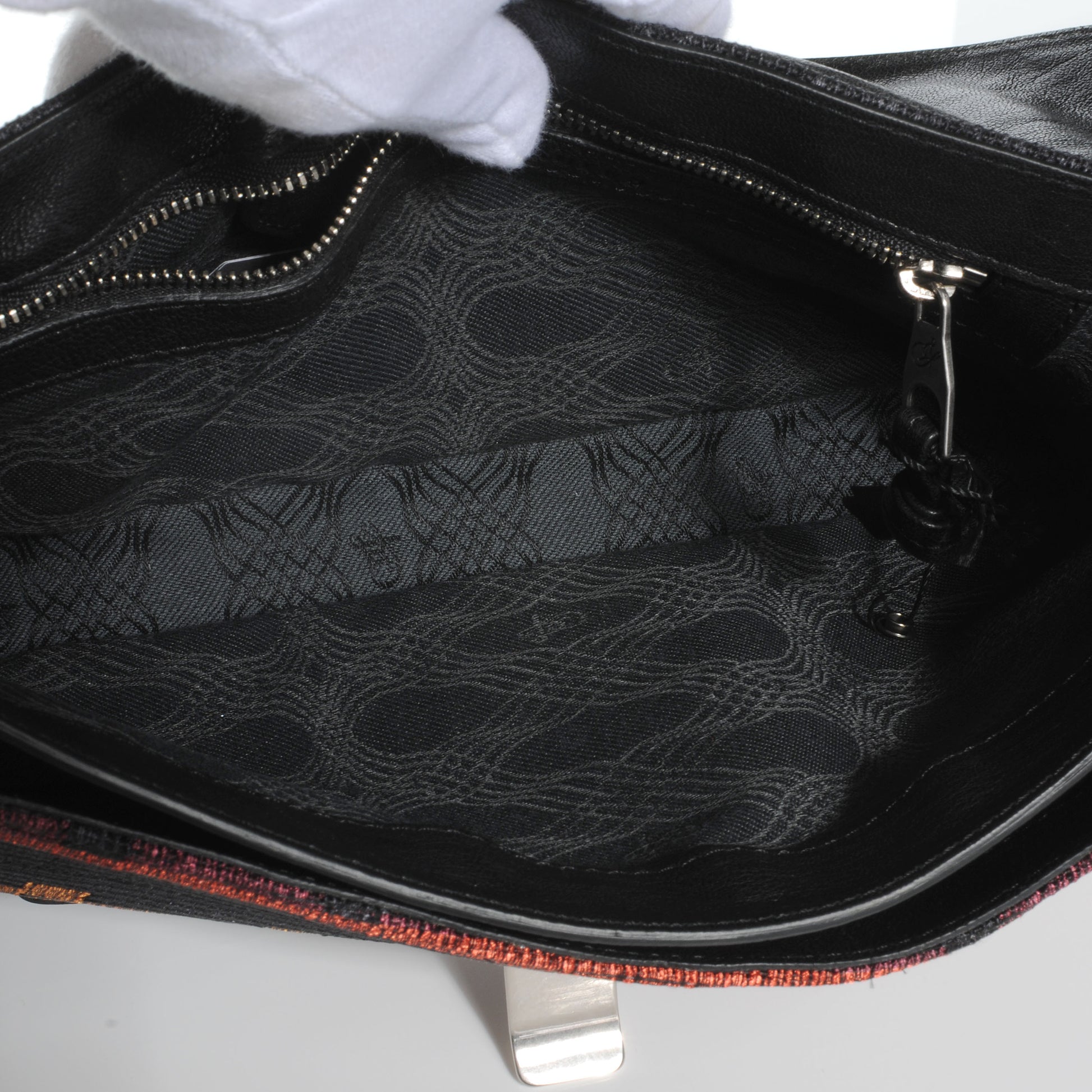 Proenza Schouler Blanket Print PS1 Pouch Clutch 9 of 10