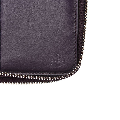 Gucci Microguccissima Zip Around Wallet Purple 6 of 13