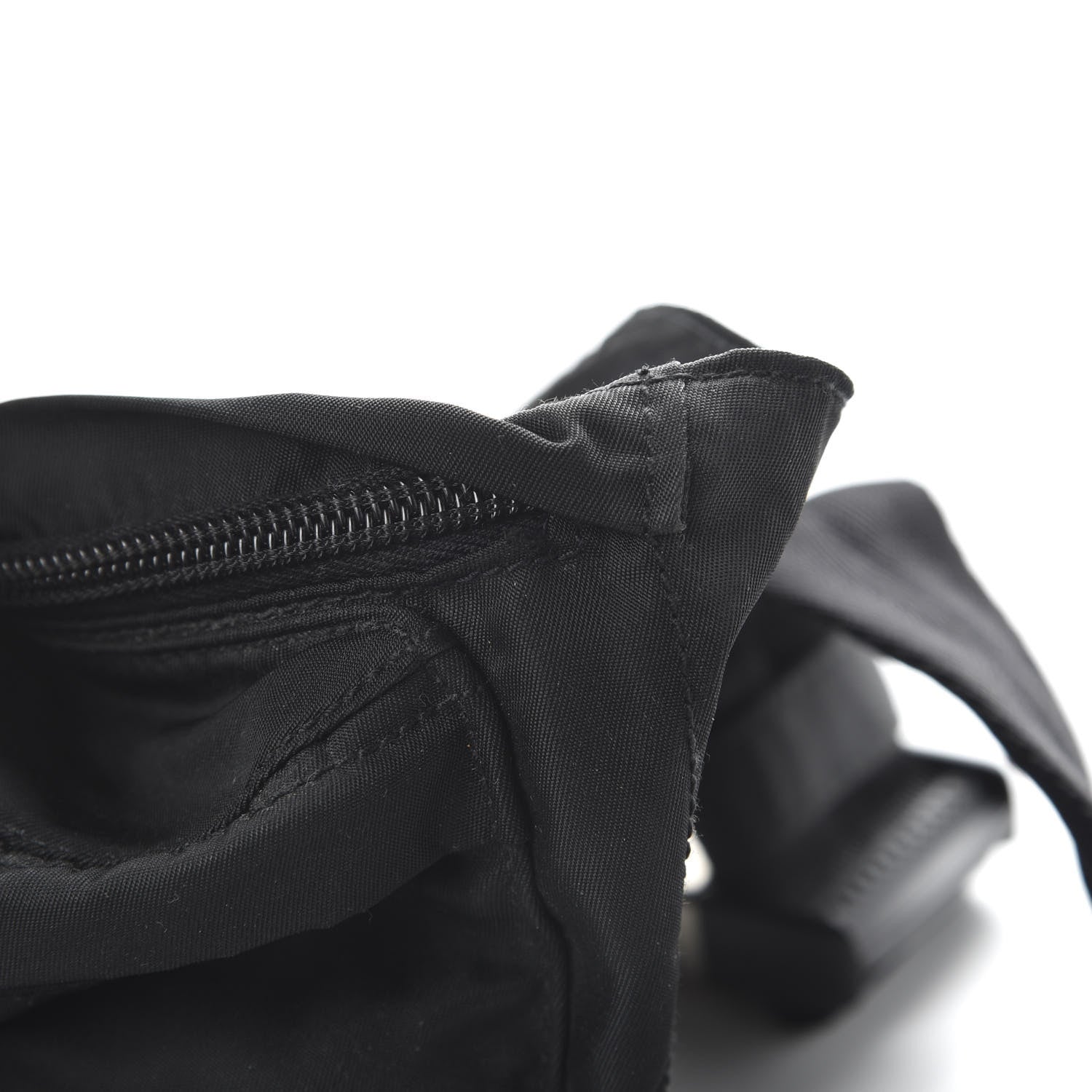 Prada Tessuto Nylon Montagna Belt Bag Black 8 of 10