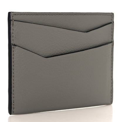 Loewe Calfskin Puzzle Card Holder Asphalt Grey 3 of 8