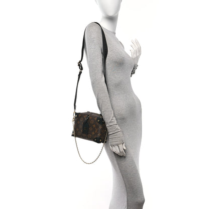 Louis Vuitton Monogram Petite Malle Souple Black 2 of 9