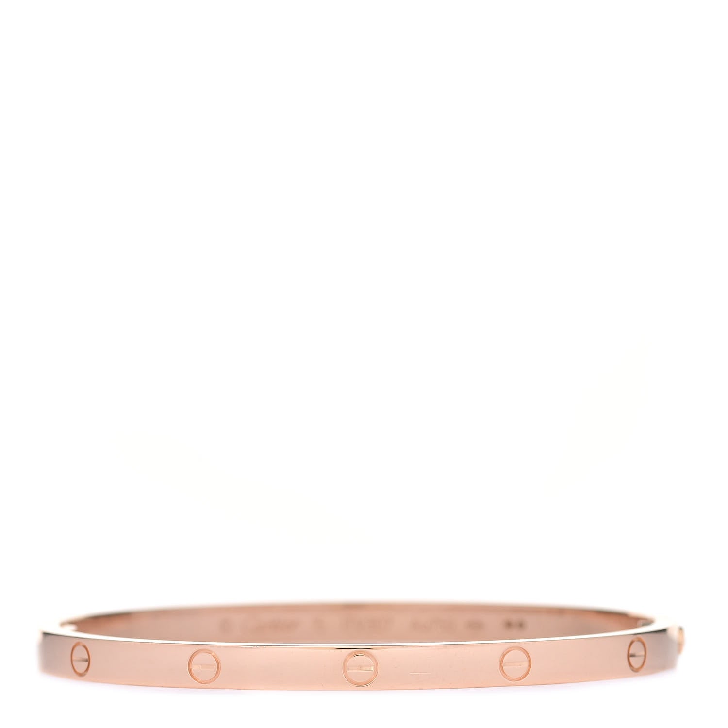 Cartier 18K Pink Gold Small LOVE Bracelet 15 1 of 6
