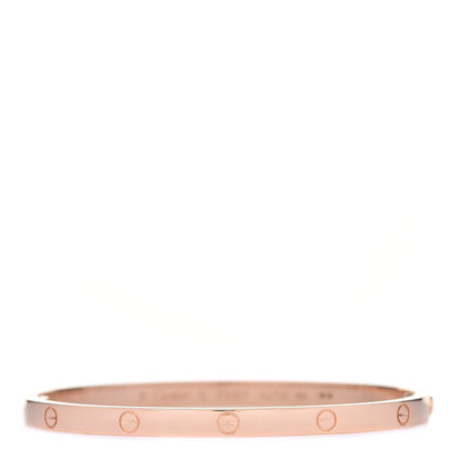 Cartier 18K Pink Gold Small LOVE Bracelet 15 1 of 6