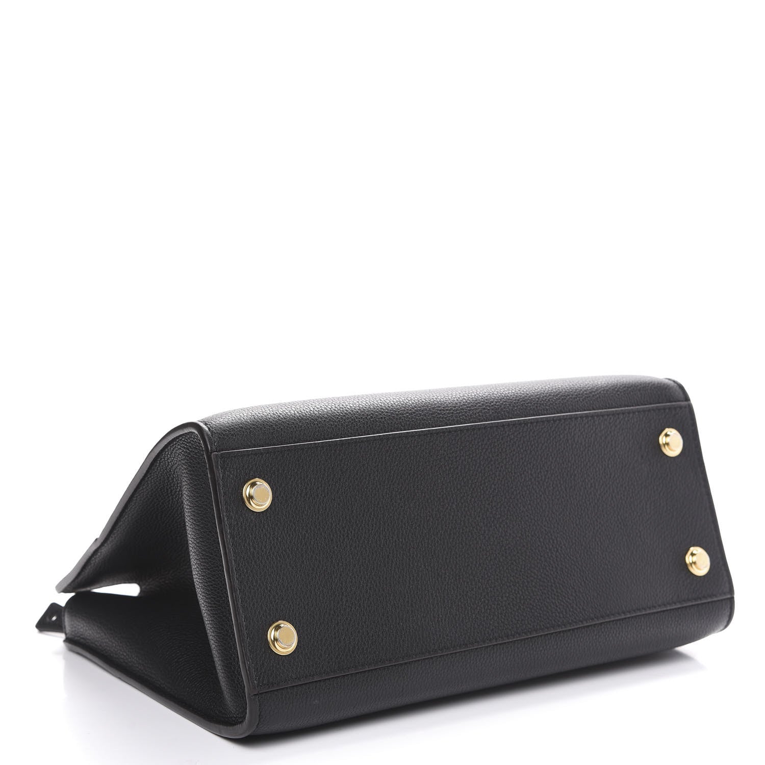 Louis Vuitton Calfskin City Steamer MM Black 3 of 9