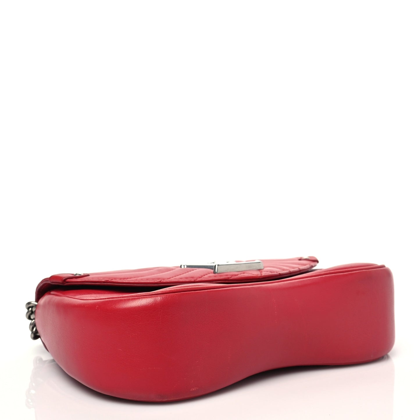 Calfskin New Wave Chain PM Scarlet