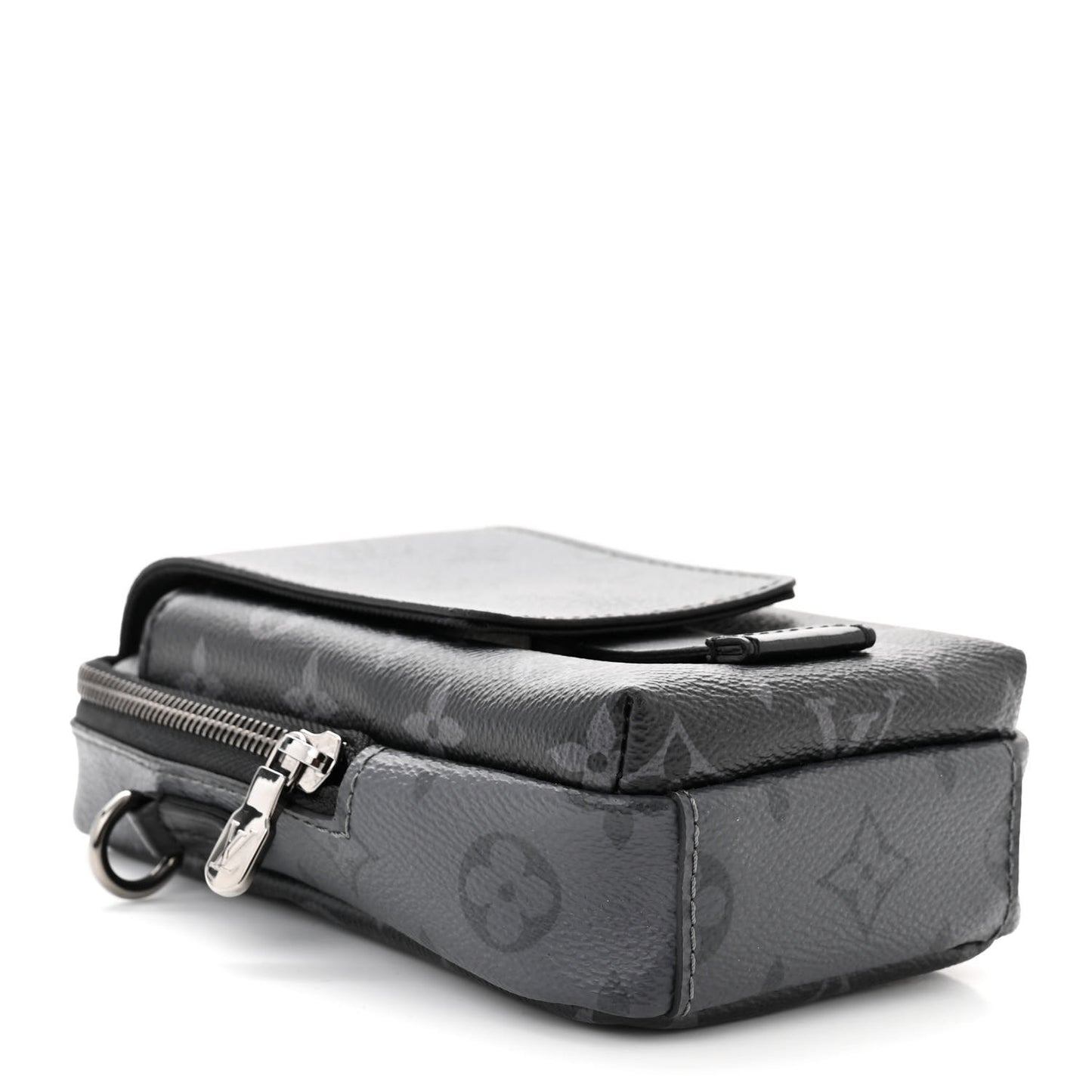 Monogram Eclipse Reverse Double Phone Pouch NM