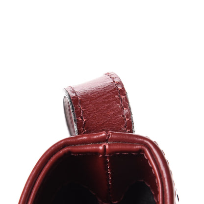 Burberry Haymarket Check Shoulder Bag Red 11 of 11