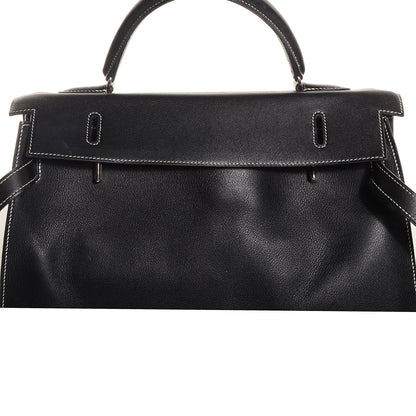 Hermes Swift Kelly Flat 35 Black 9 of 22