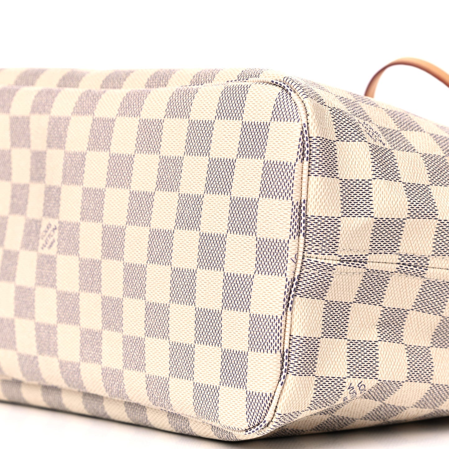 Damier Azur Neo Neverfull MM Rose Ballerine