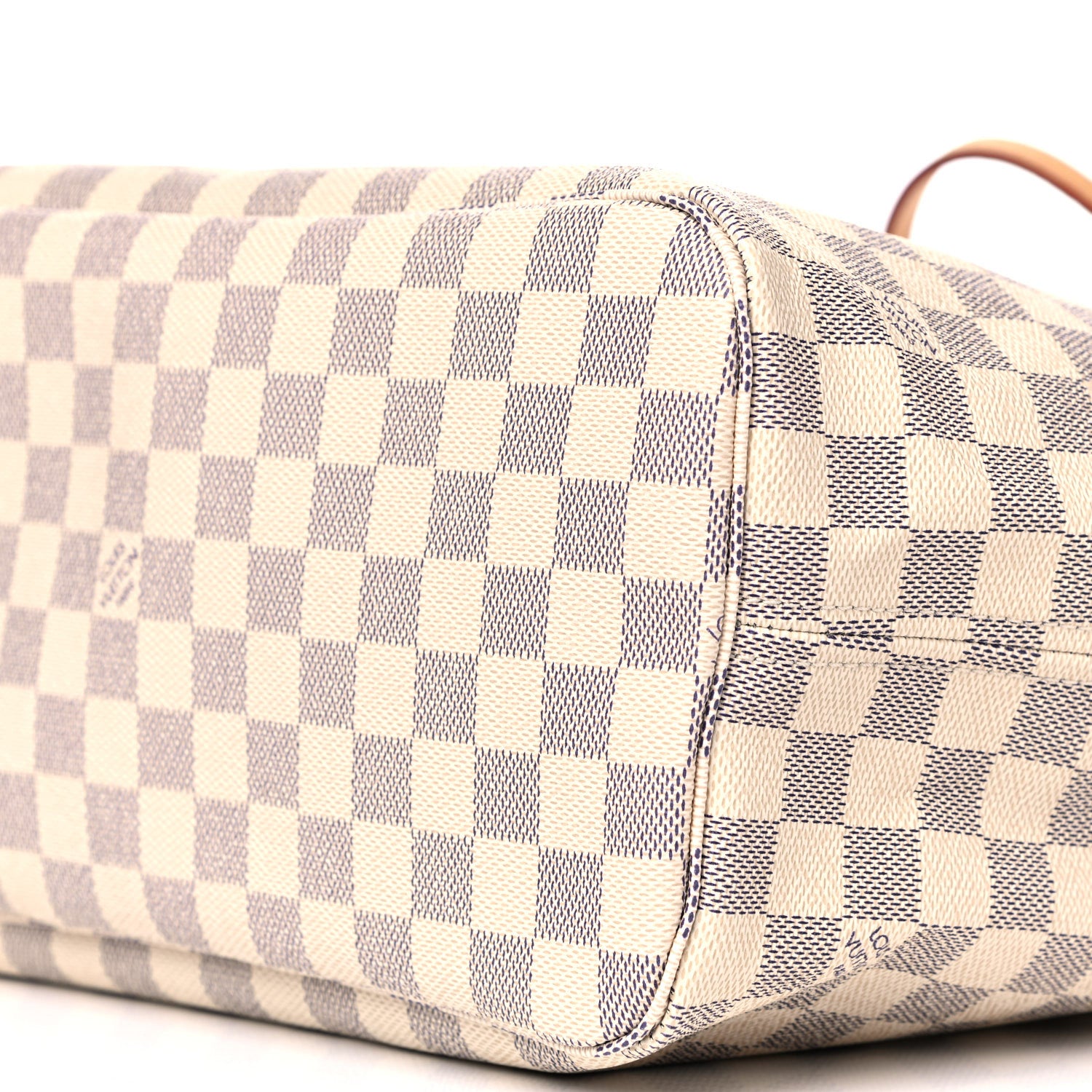 Louis Vuitton Damier Azur Neo Neverfull MM Rose Ballerine 7 of 7