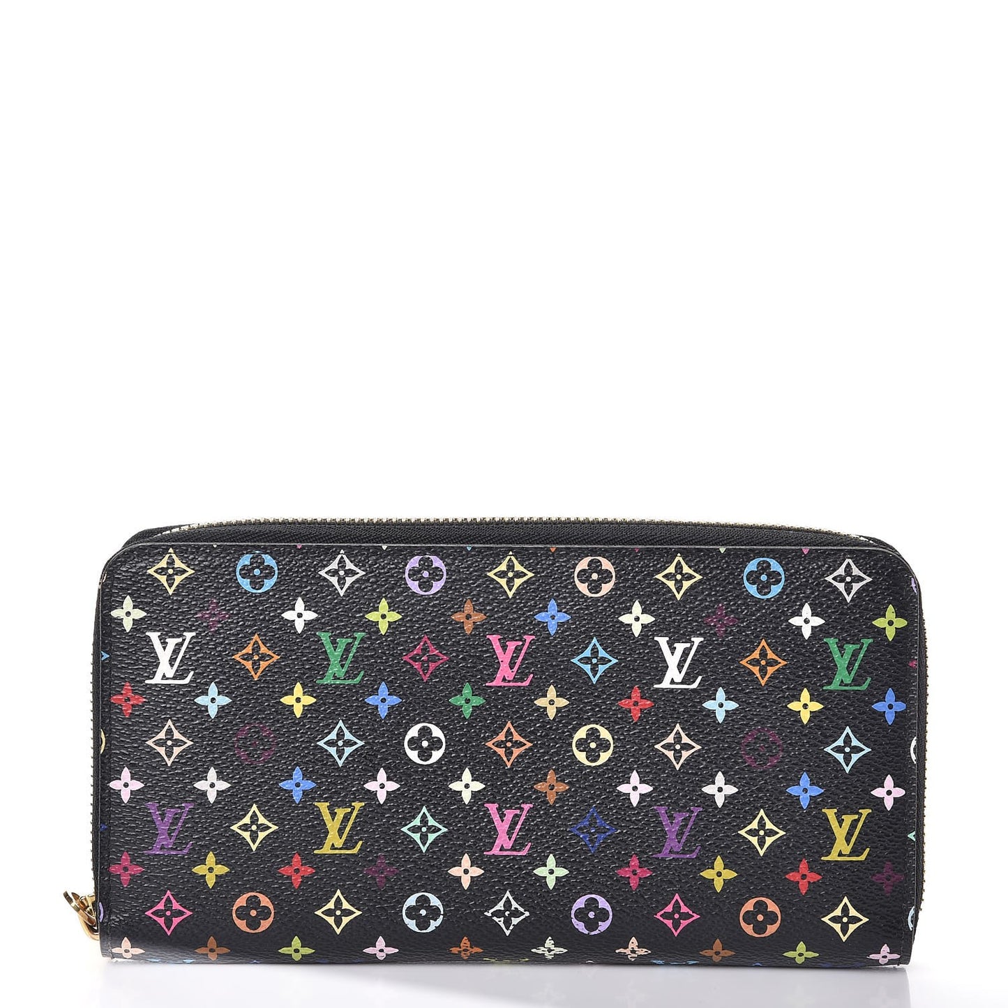 Monogram Multicolor Zippy Wallet Black Grenade