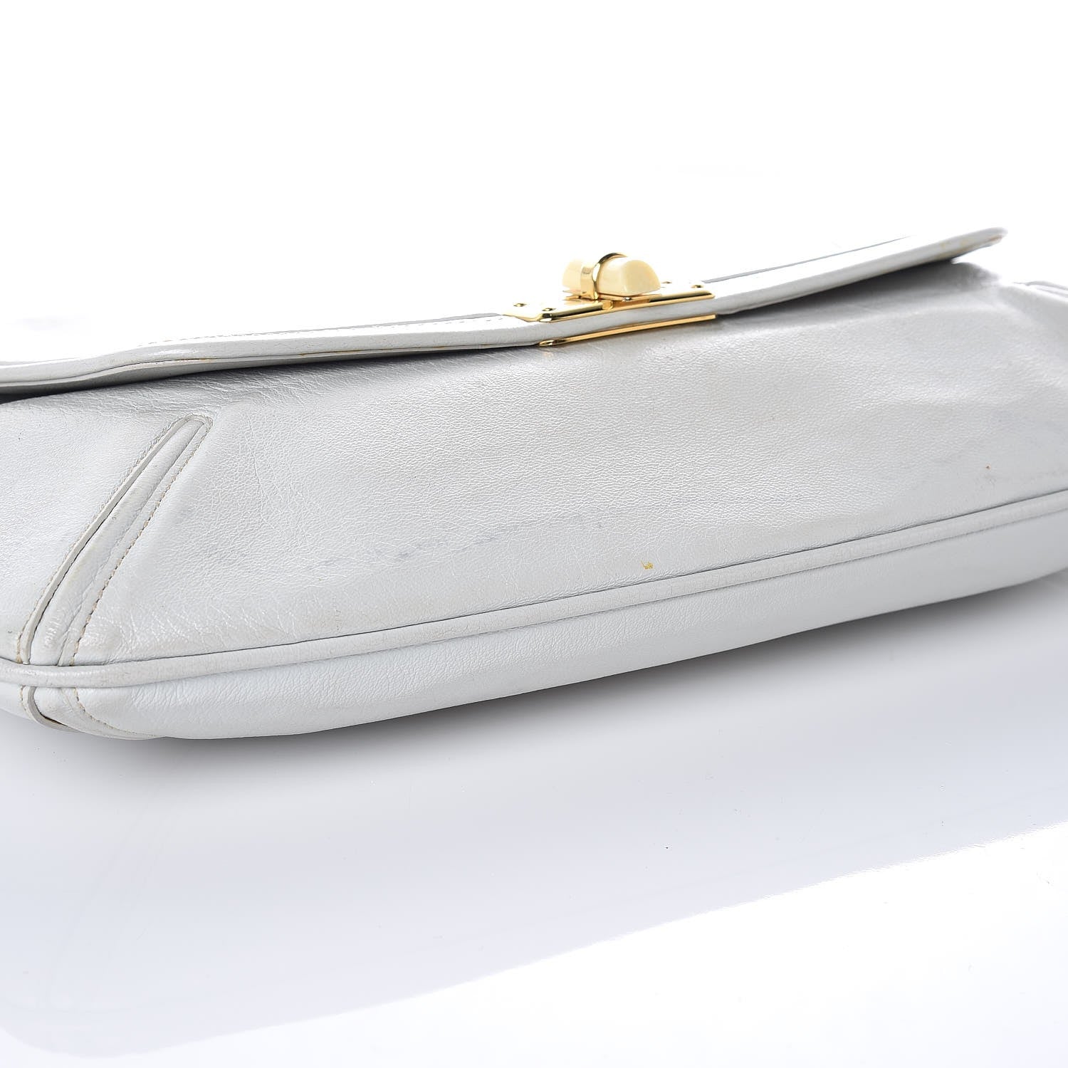 Lanvin Lambskin Sac Hurrah Flap White 11 of 11