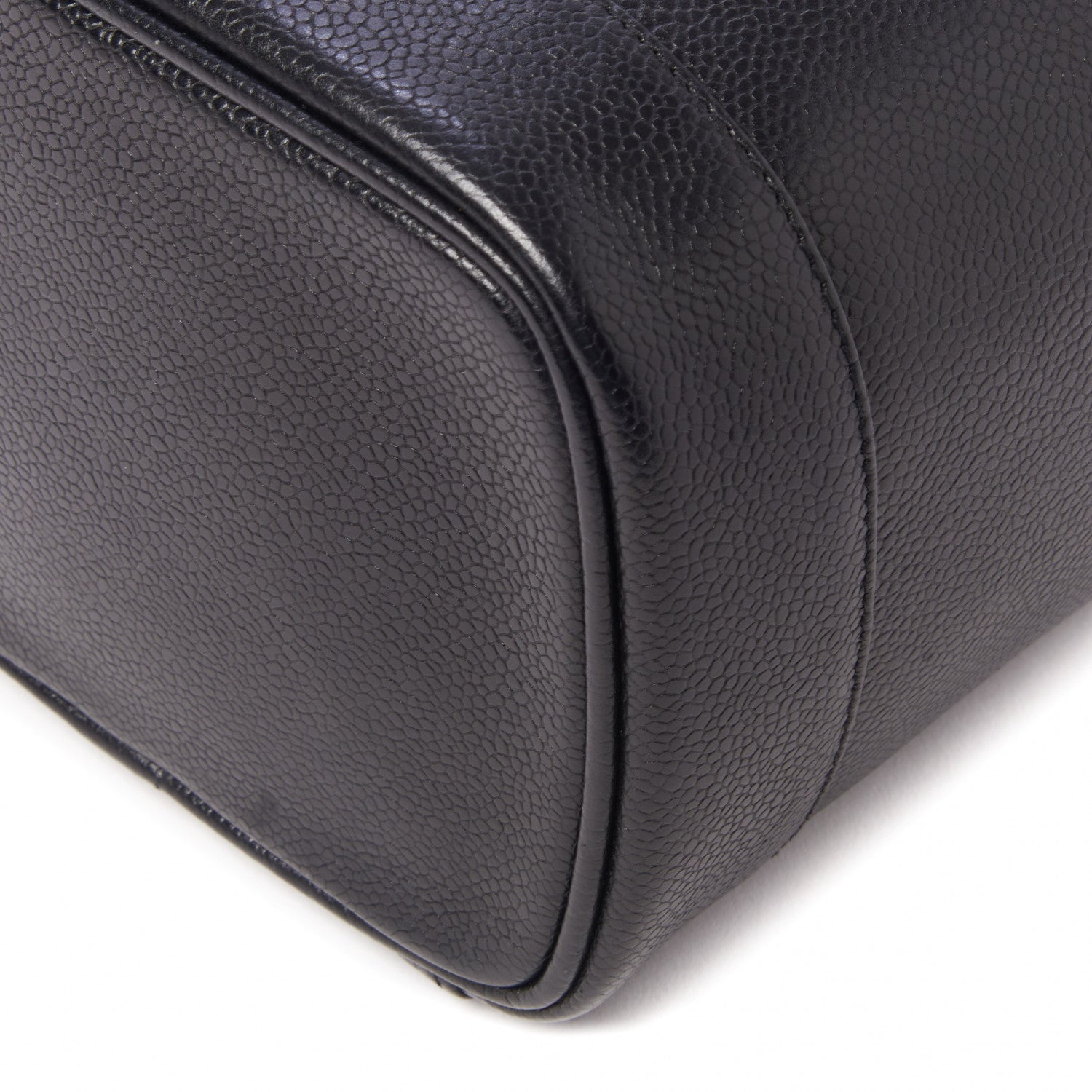 Chanel Caviar Vanity Cosmetic Case Black 4 of 9