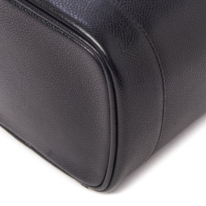 Chanel Caviar Vanity Cosmetic Case Black 4 of 9