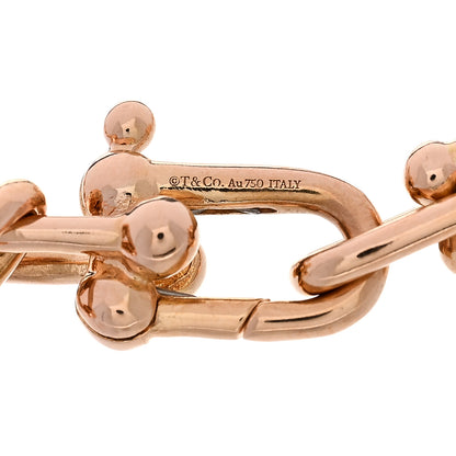 Tiffany 18K Rose Gold Small HardWear Link Bracelet 3 of 4