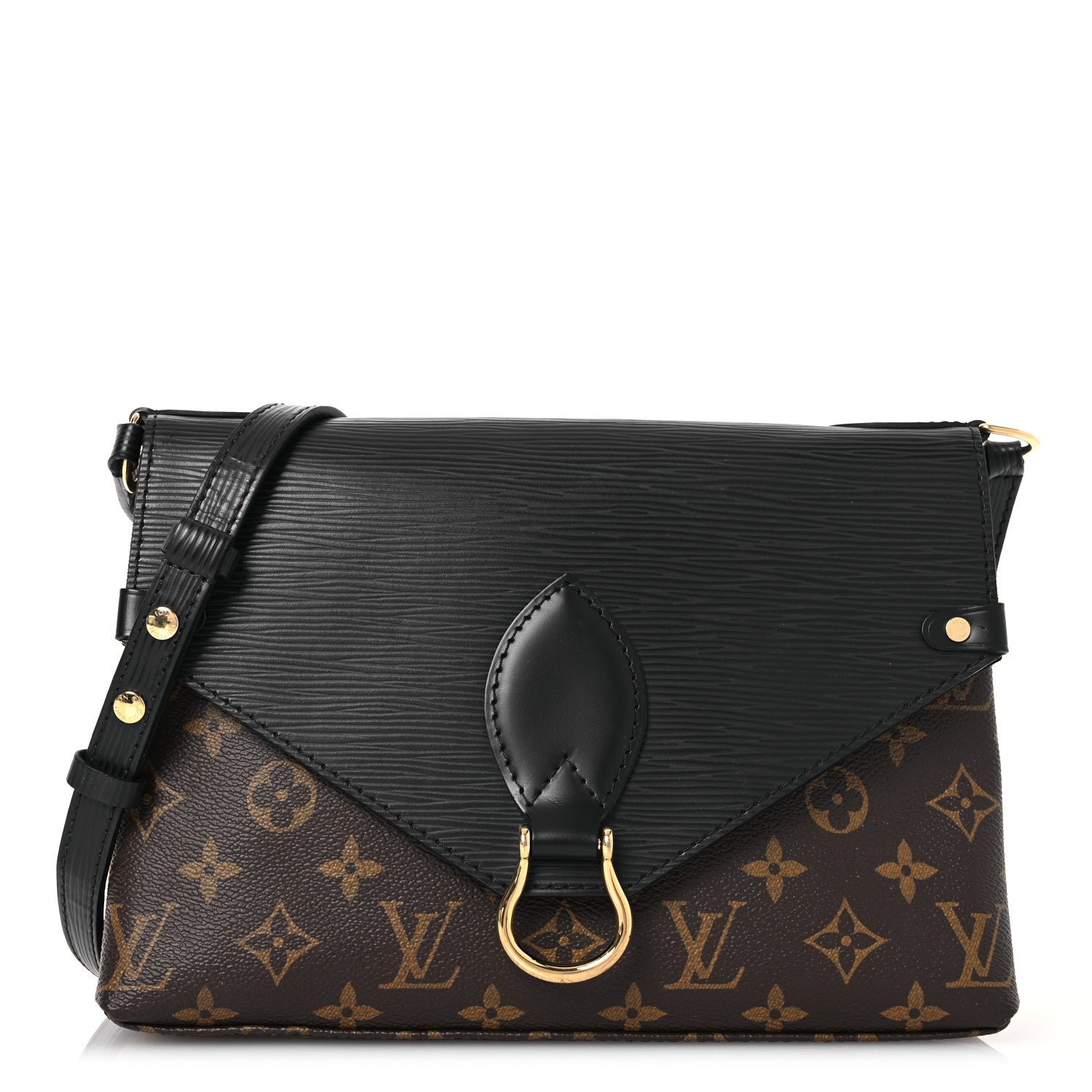 Louis Vuitton Epi Monogram Saint Michel Black 1 of 16