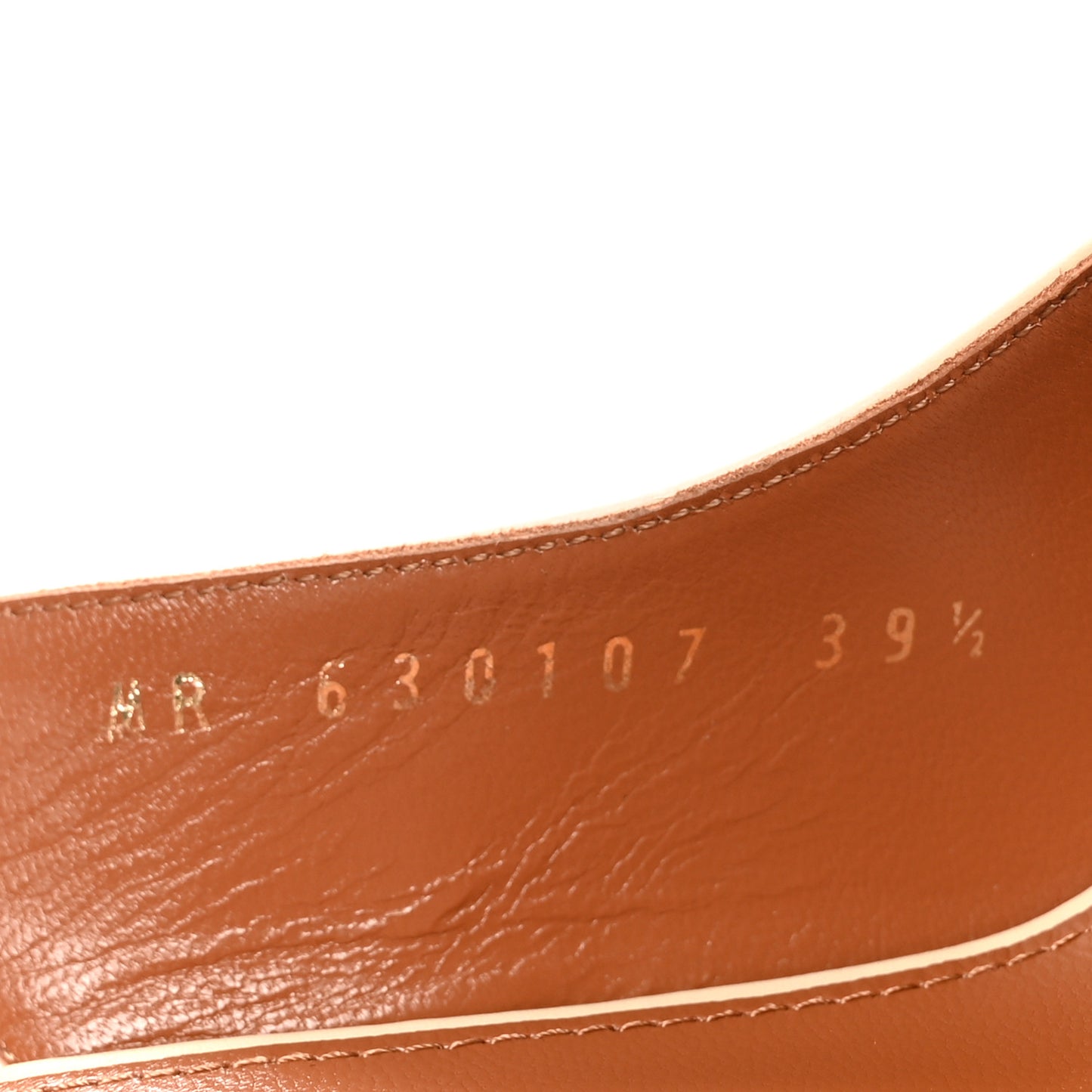 Calfskin Opyum 110 Slingback Pumps 39.5 Real Beige