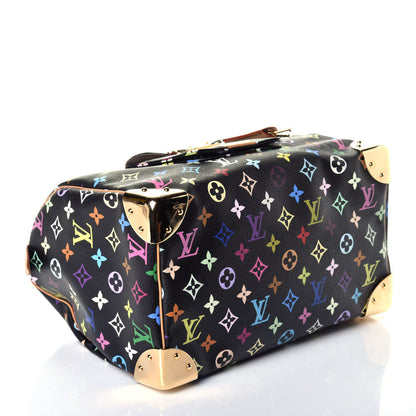 Louis Vuitton Monogram Multicolor Speedy 30 Black 4 of 8