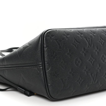 Louis Vuitton Empreinte Monogram Giant Neverfull MM Black 8 of 10