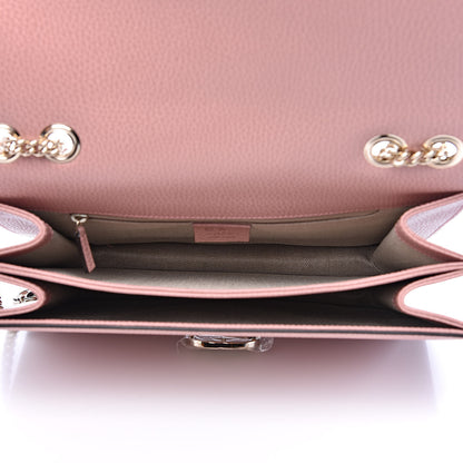 Gucci Dollar Calfskin Interlocking G Shoulder Bag Soft Pink 5 of 9