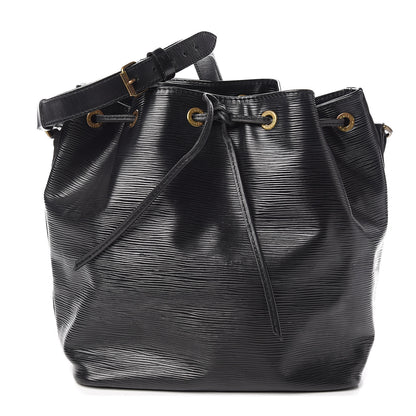 Louis Vuitton Epi Petit Noe Black 1 of 15