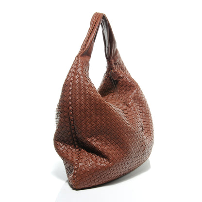 Bottega Veneta Nappa Intrecciato Maxi Veneta Hobo Tea 4 of 6